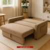 SOFA CAMA 2 CUERPOS TELA GRIS