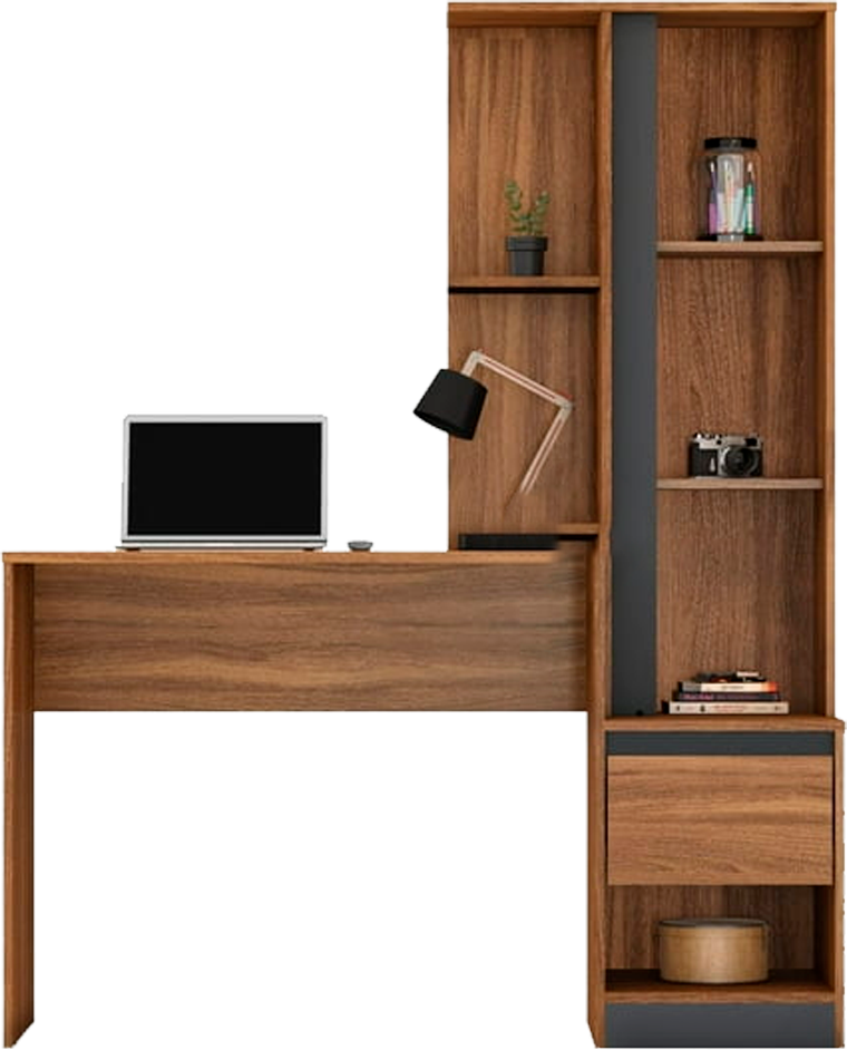 Escritorio con biblioteca (Modelo Morada 29800)