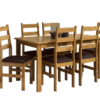 JUEGO DE COMEDOR 6 SILLAS