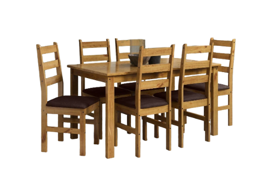 JUEGO DE COMEDOR 6 SILLAS