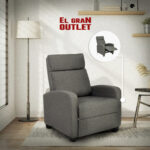 SILLON RECLINABLE GRIS
