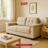 SOFA 2 CUERPOS COLOR ARENA